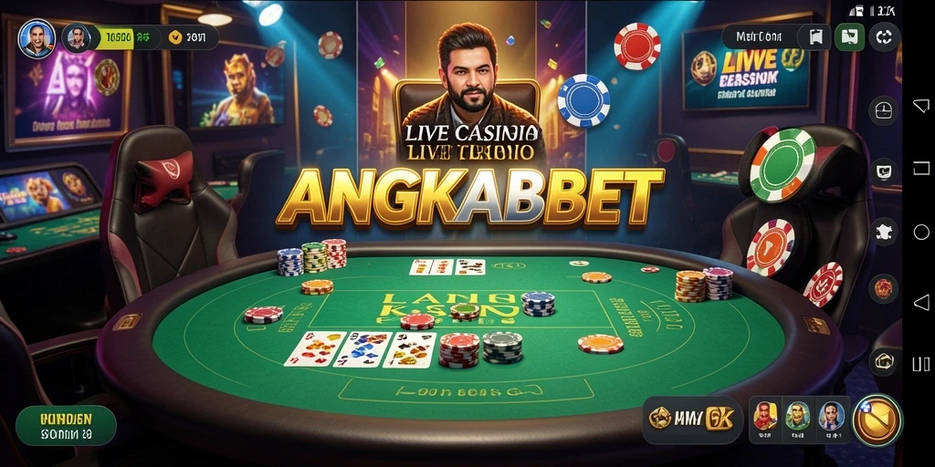 Tampilan gameplay Live Casino yang memikat dan interaktif.