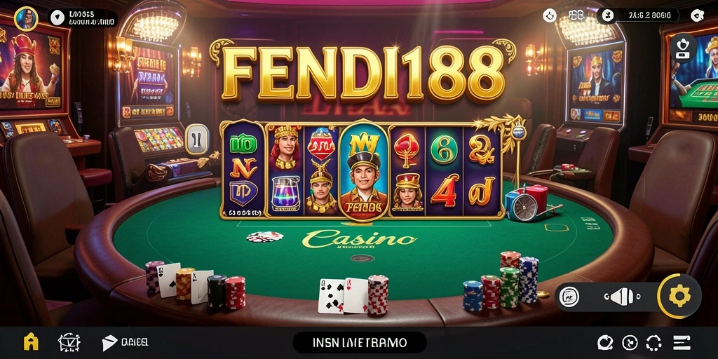 Screenshot dari gameplay Live Casino yang menampilkan dealer profesional dalam aksi.
