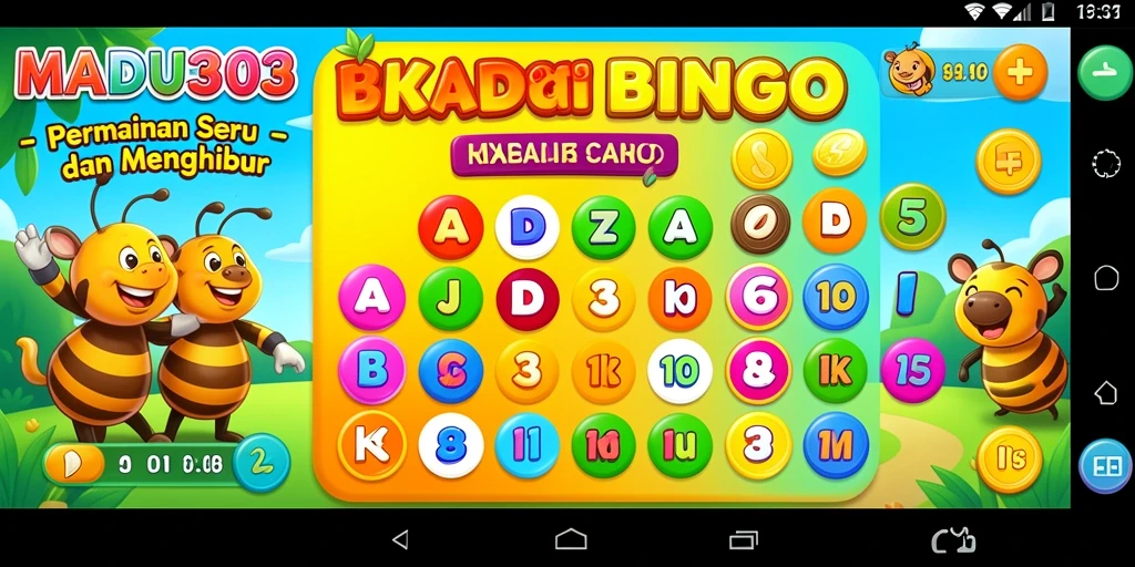 Tampilan gameplay seru dari MADU303 dengan banyak pemain Bingo.