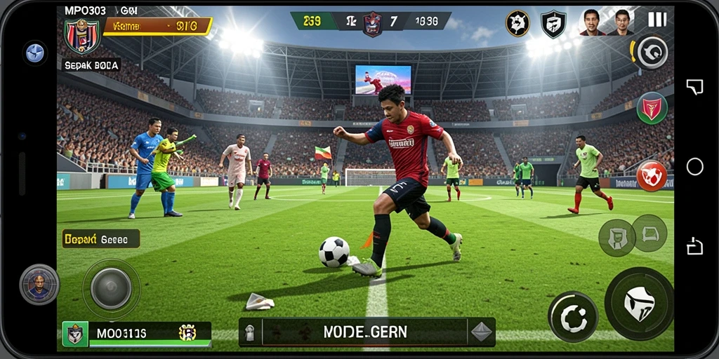 Tampilan gameplay MPO303 yang menegangkan dan seru di lapangan.